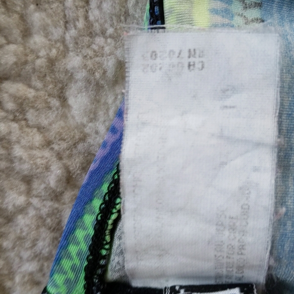 The Swimsuit Fit System Striped Underwire Bikini Top Large - Picture 11 of 11